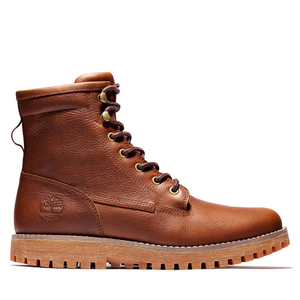 Botas de Nieve Timberland Hombre Jackson's Landing Waterproof Marrones - Chile ZRN-750893